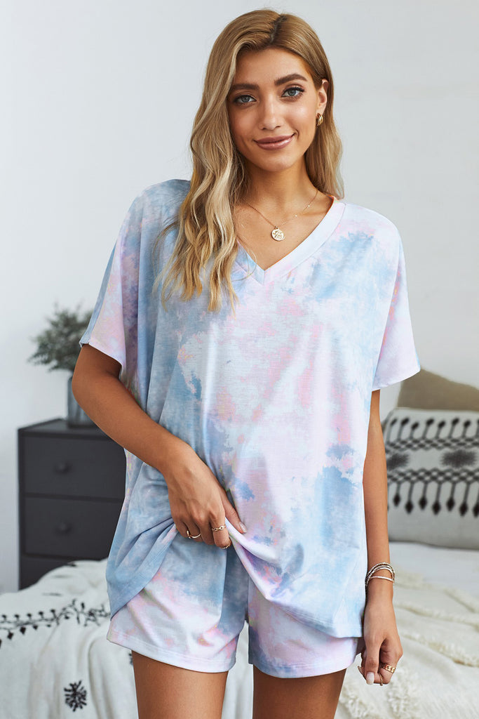 Twist Tie Dye Lounge Set - Zoretti Clothing